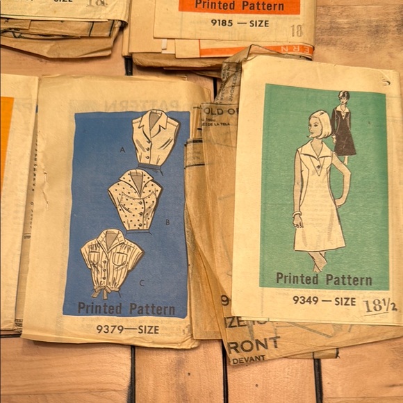 Lot of  16 mail order Vintage Sewing Pattern Collection - Picture 2 of 8